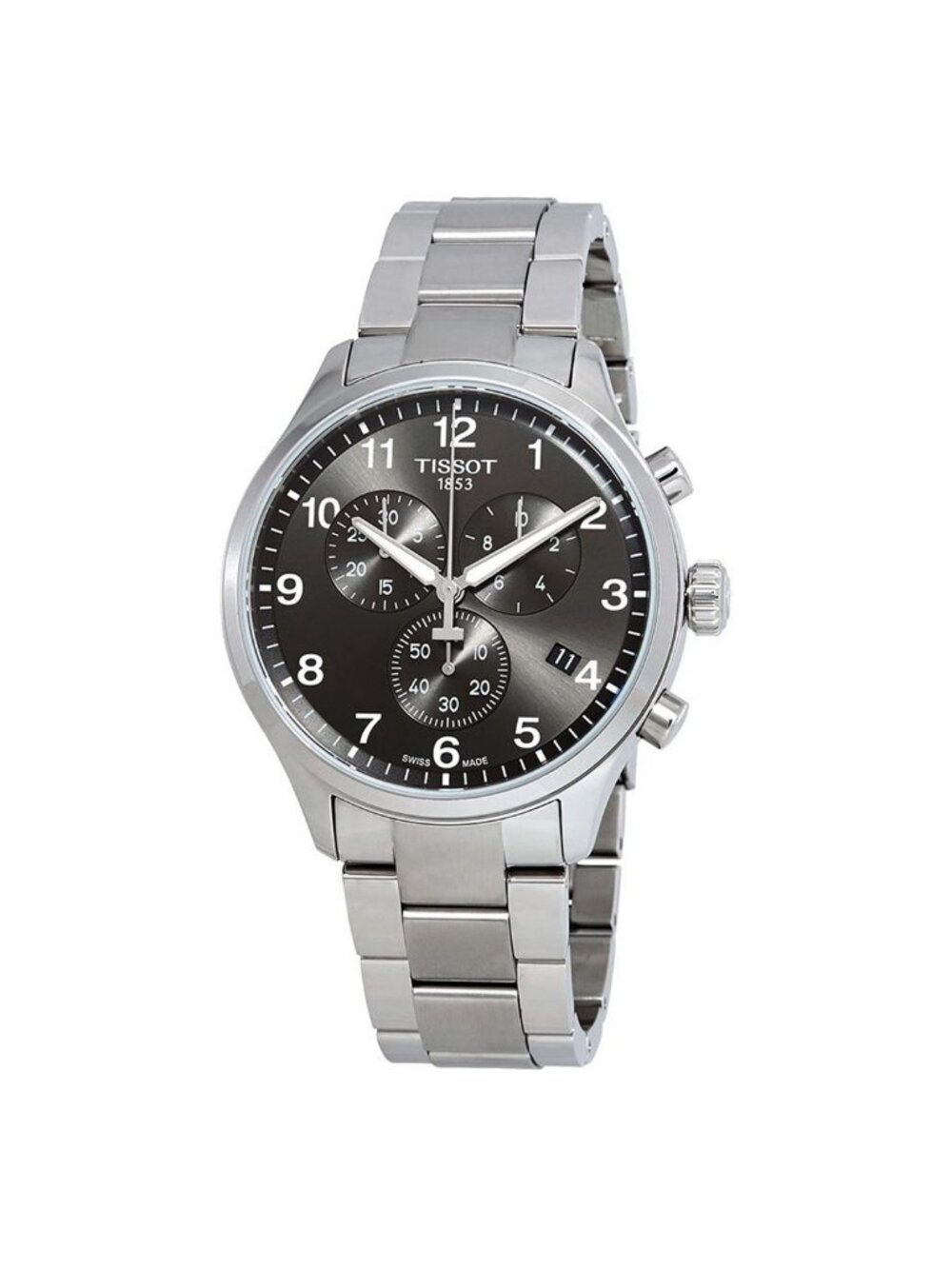 NWT Tissot Chrono XL Classic Black Dial Men's Watch